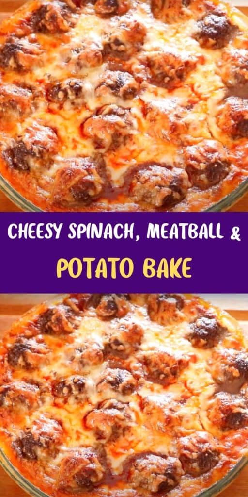 Meatball And Potato Bake