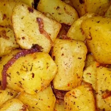 Fried Potatoes And Onions