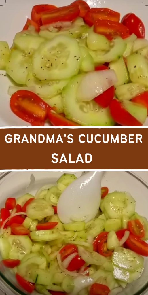 Grandma's Cucumber Salad