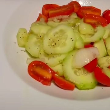 Grandma's Cucumber Salad