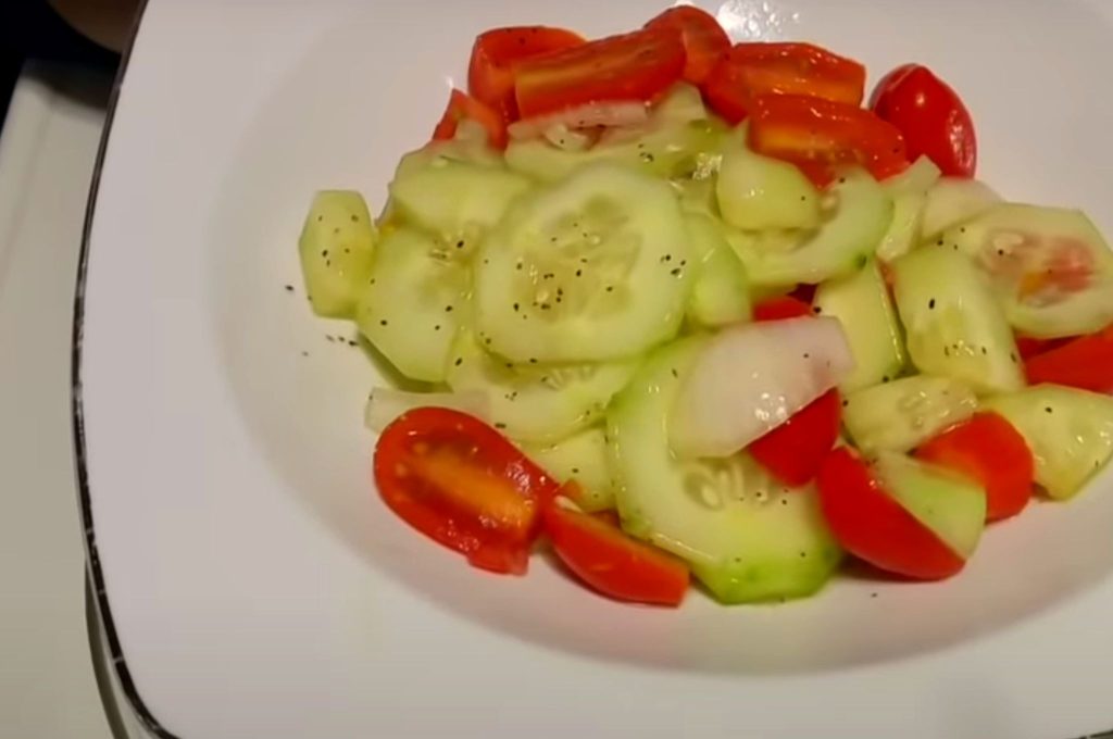 Grandma's Cucumber Salad