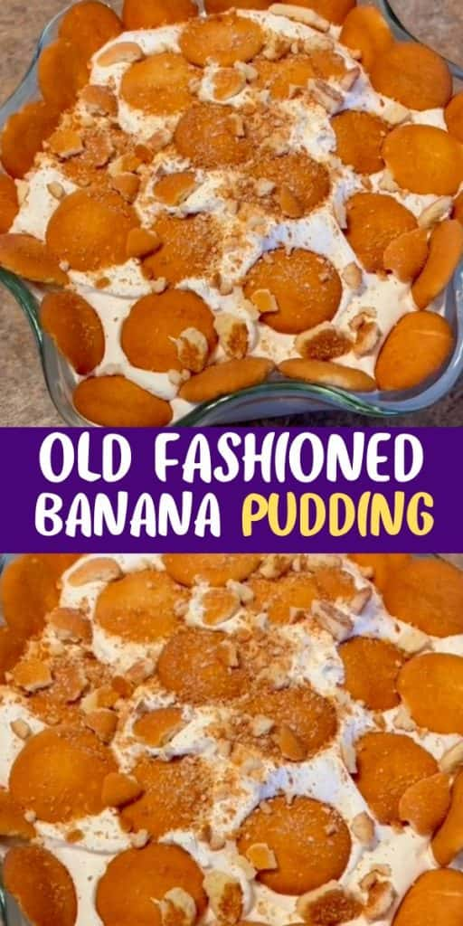 Old Fashioned Banana Pudding