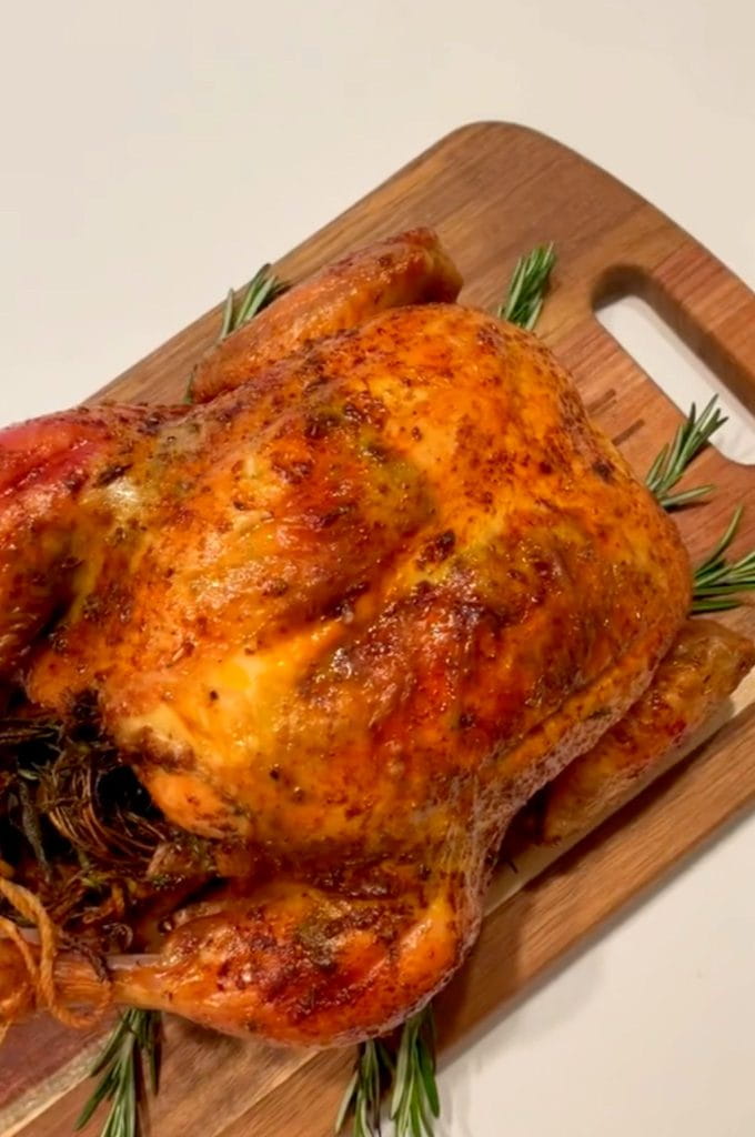 Roasted chicken recipe