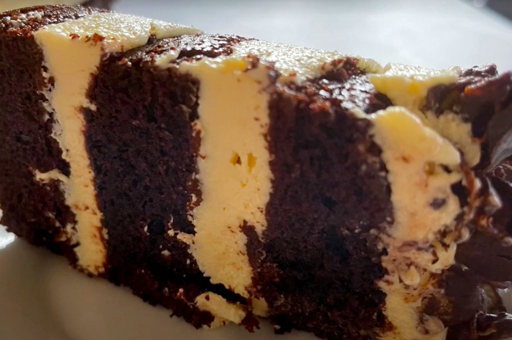 Hershey's Chocolate Cake With Cream Cheese Filling