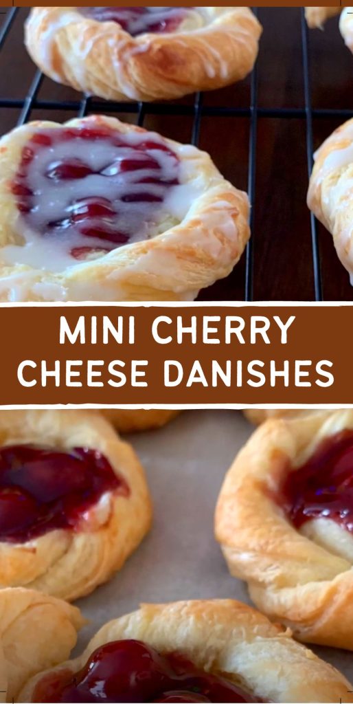 Mini Cherry Cheese Danishes