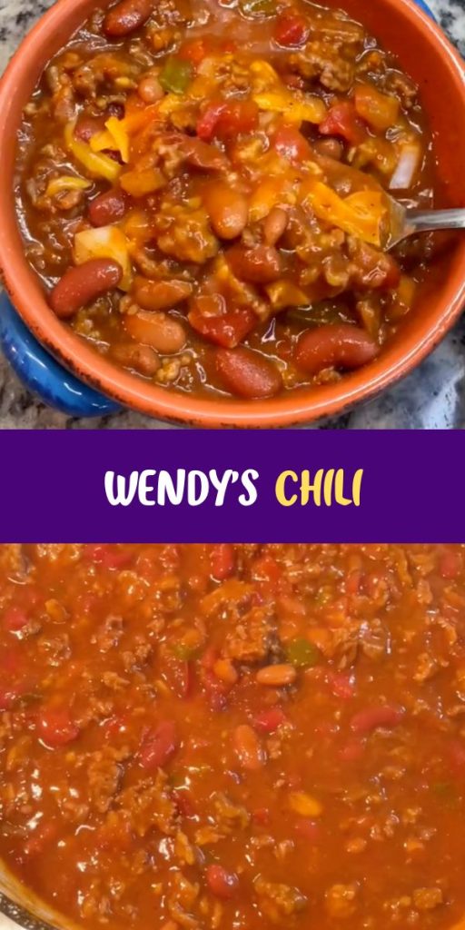 Wendy’s Chili -Wendy’s Chili