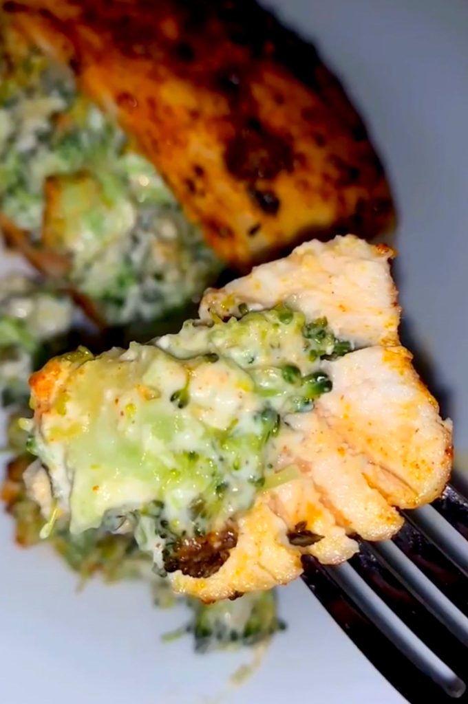 Broccoli Cheese Stuffed Chicken Breast