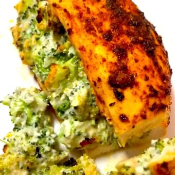 Broccoli Cheese Stuffed Chicken Breast