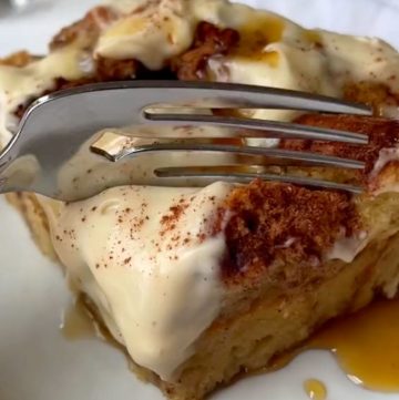 Cinnamon Roll French Toast Casserole