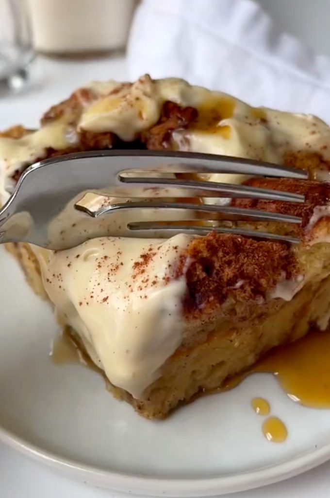 Cinnamon Roll French Toast Casserole