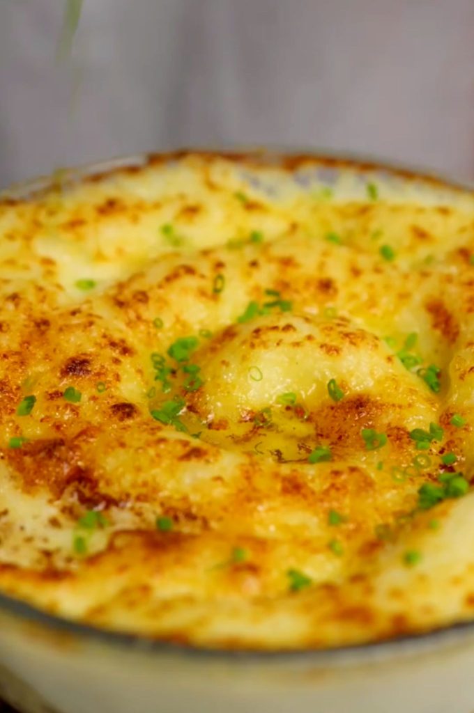 Garlic Parmesan Mashed Potatoes