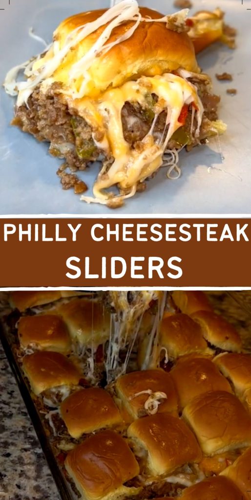 Best Philly Cheesesteak Sliders recipe