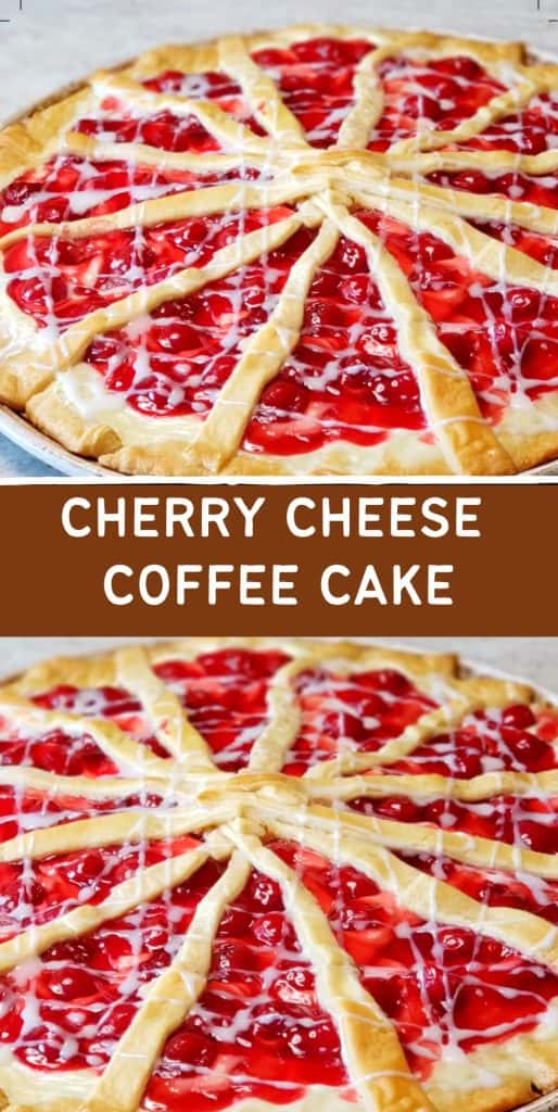 Cherry Cheese Coffee Cake