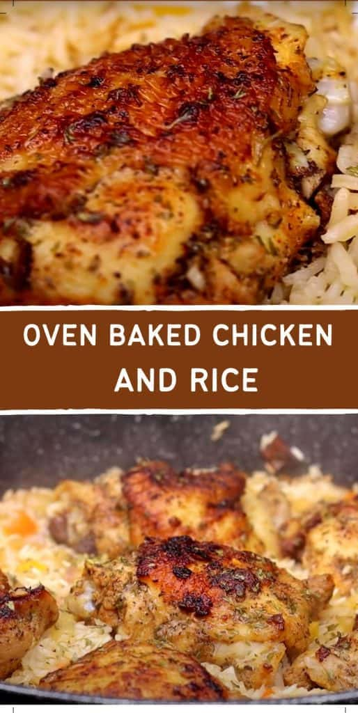 Oven Baked Chicken and Rice