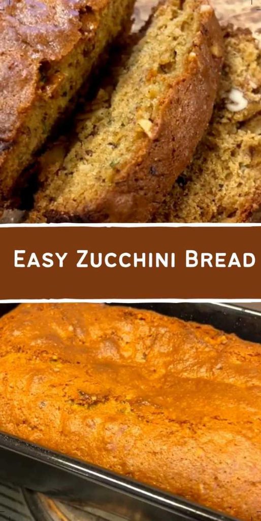 easy zucchini bread