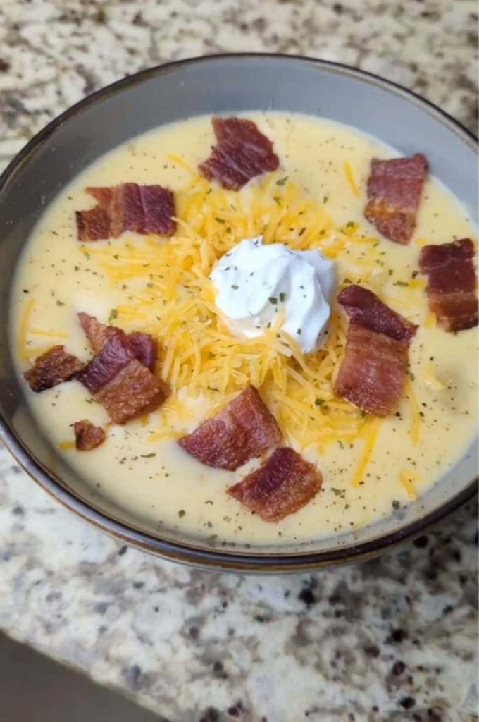 paula deen crockpot potato soup