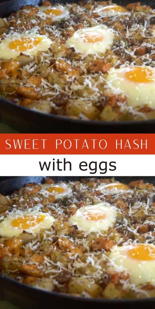 Sweet Potato Hash With Eggs