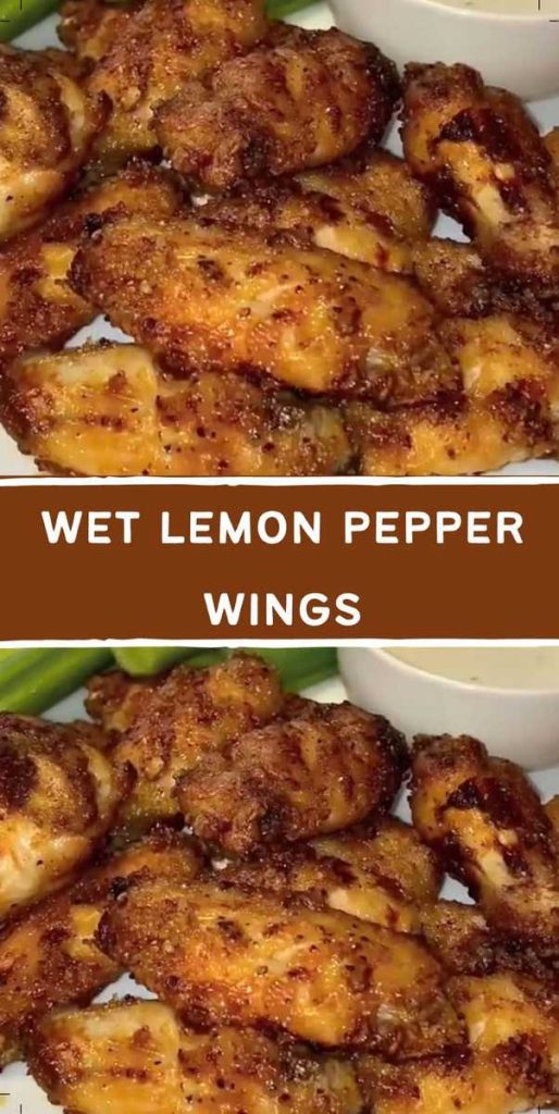 Wet Lemon Pepper Wings