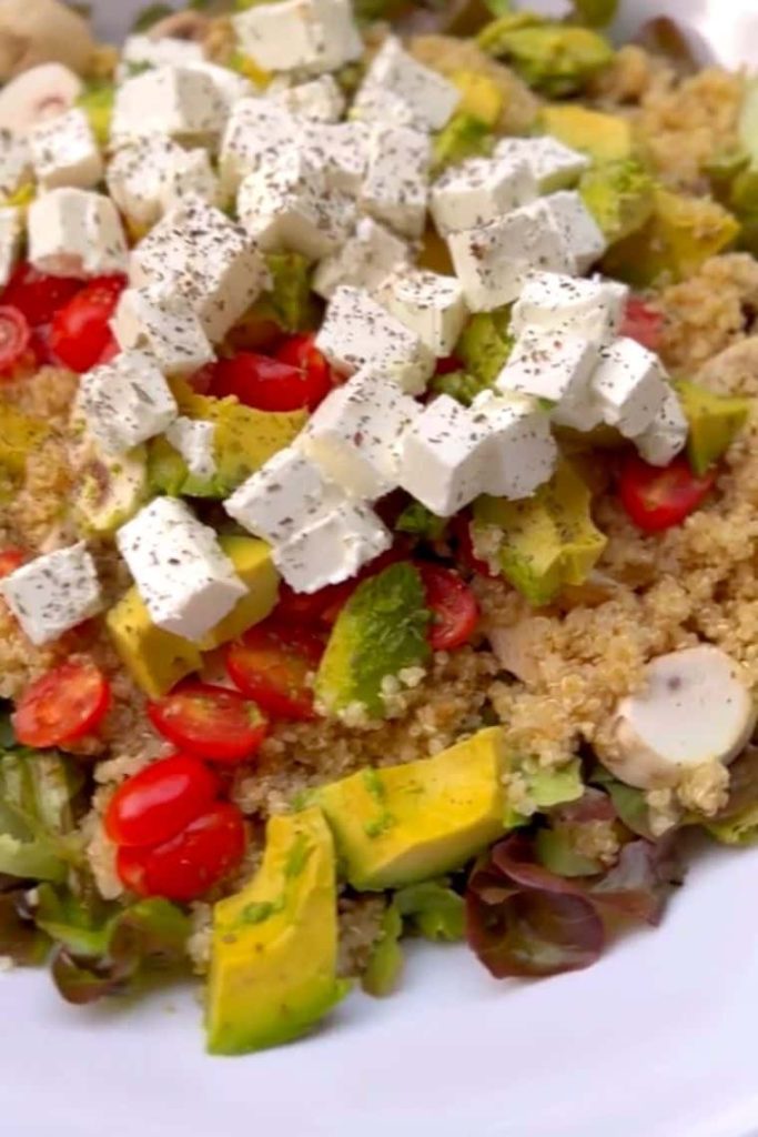 quinoa salad feta