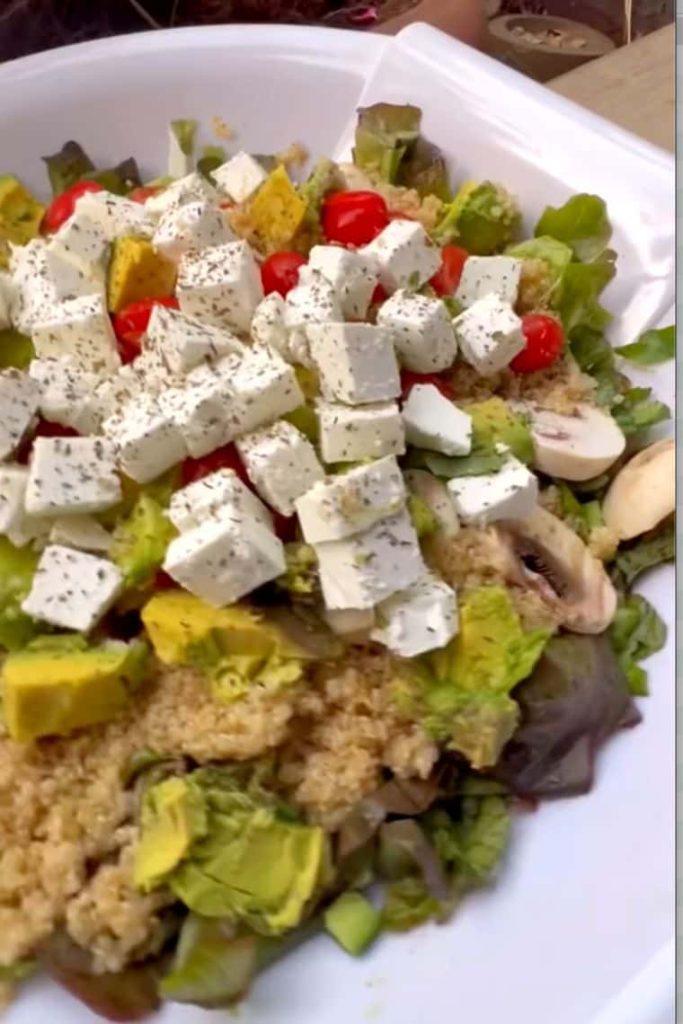 quinoa salad feta