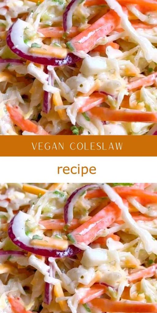 vegan coleslaw recipe